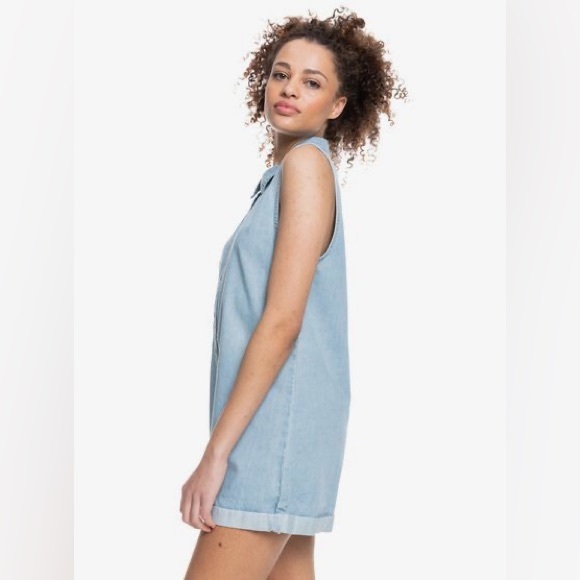 🐚ROXY Stellar Swell Denim Romper🐚 - Picture 8 of 13